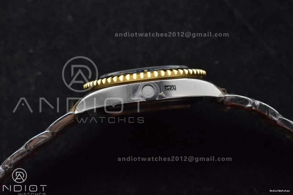 Two Sea-Dweller GMF on 126603 Dial Edition SS V A2824 Best YG YG SS 1061 Upgraded Black Tone Bracelet 1012